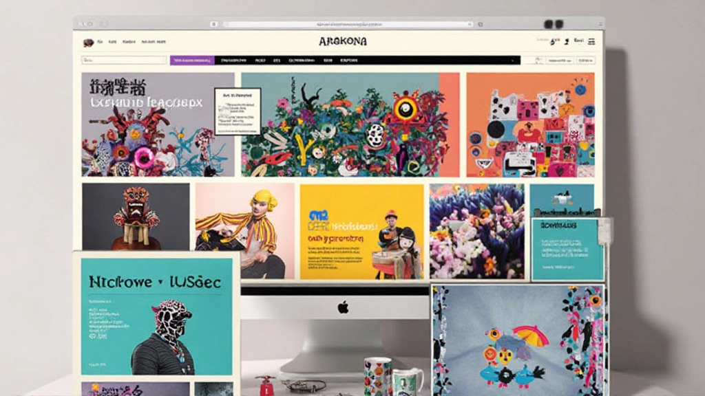Grafikdesign-Portfolio mit Custom-Layouts